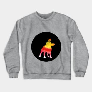 French Bulldog - Summer Love Silhouette Crewneck Sweatshirt